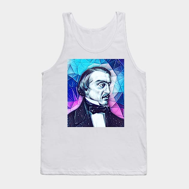 Vissarion Belinsky Snowy Portrait | Vissarion Belinsky Artwork 13 Tank Top by JustLit